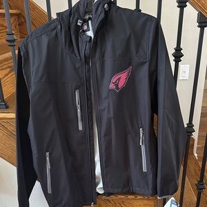 NFL Black Jacket with Pink Logo